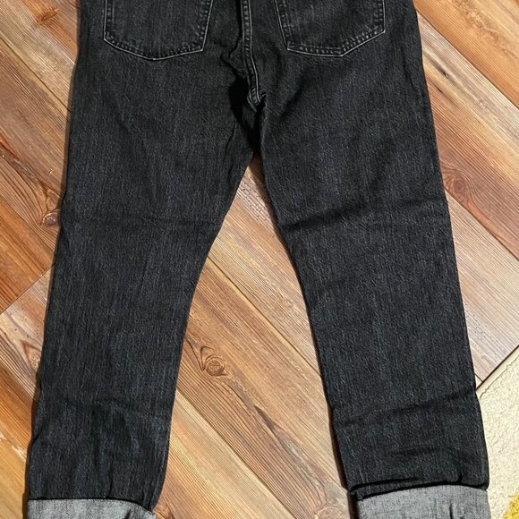 Madewell The Perfect Vintage Jean – Roxstone Wash, Knee-Rip Edition (Size 28) - Picture 3 of 10